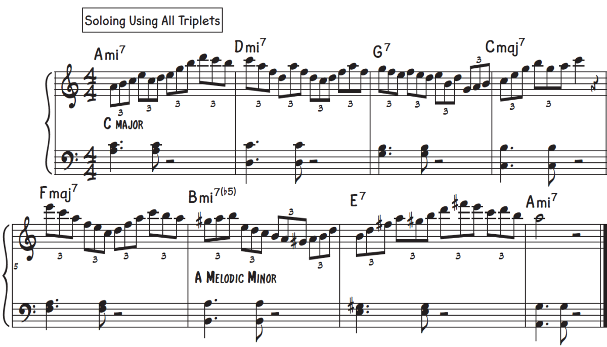 Improvise a Piano Solo Over Fly Me to the Moon Piano With Jonny