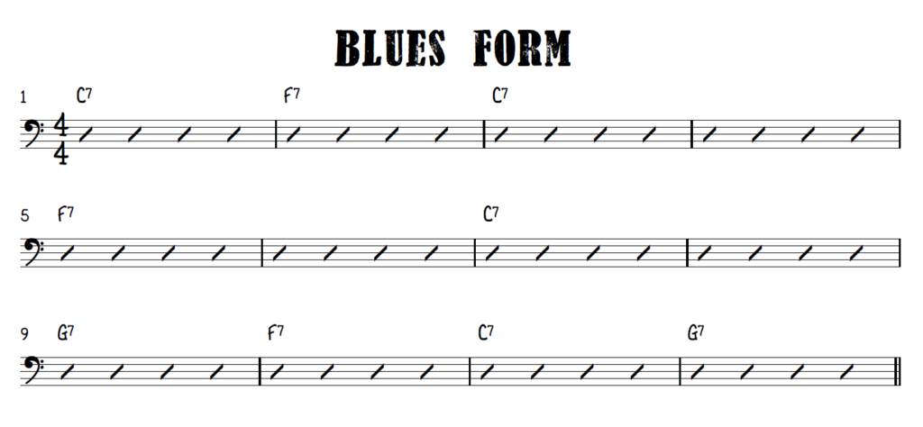 12-bar blues form