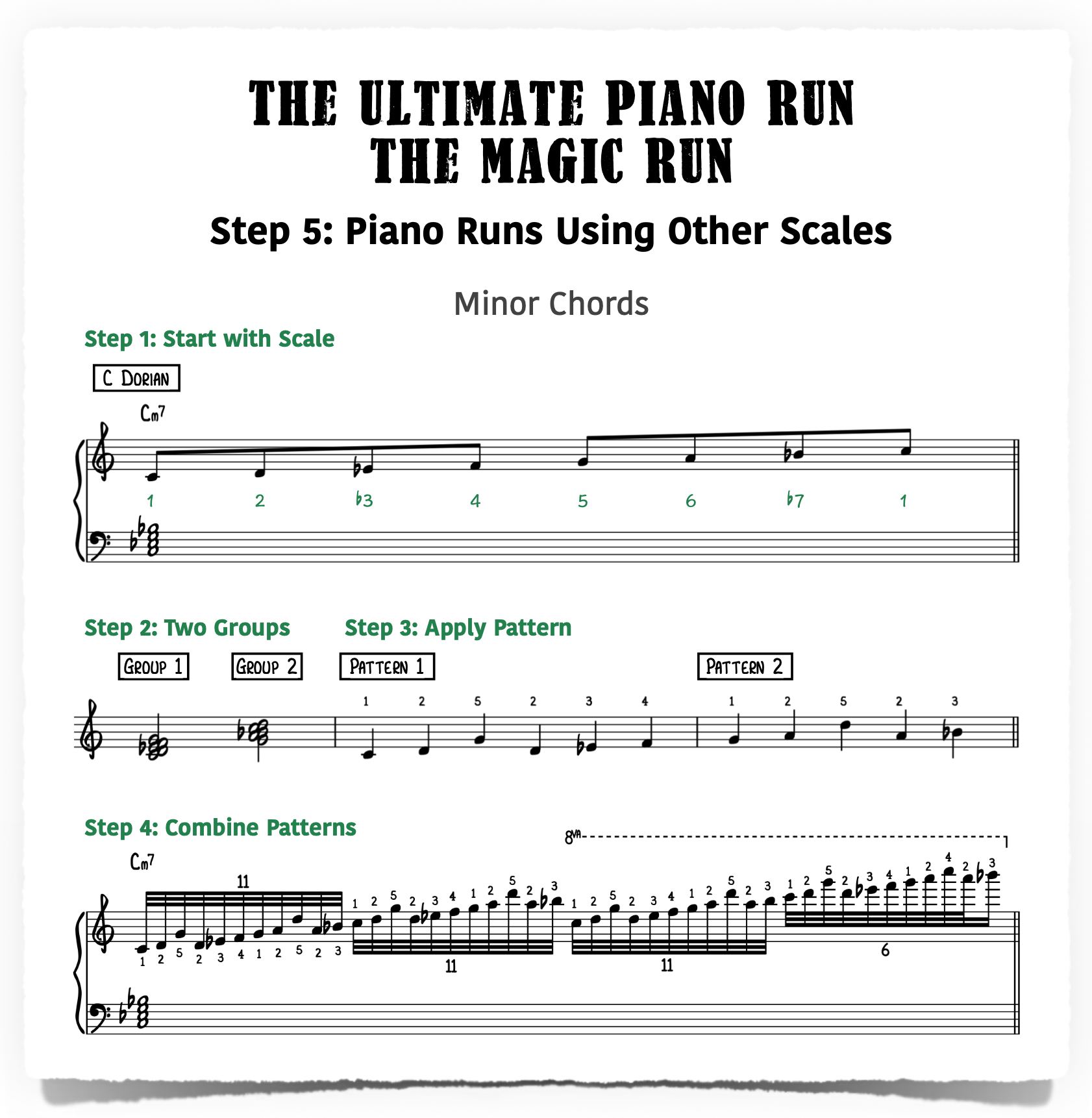 The Ultimate Piano Run the Magic Run Piano With Jonny