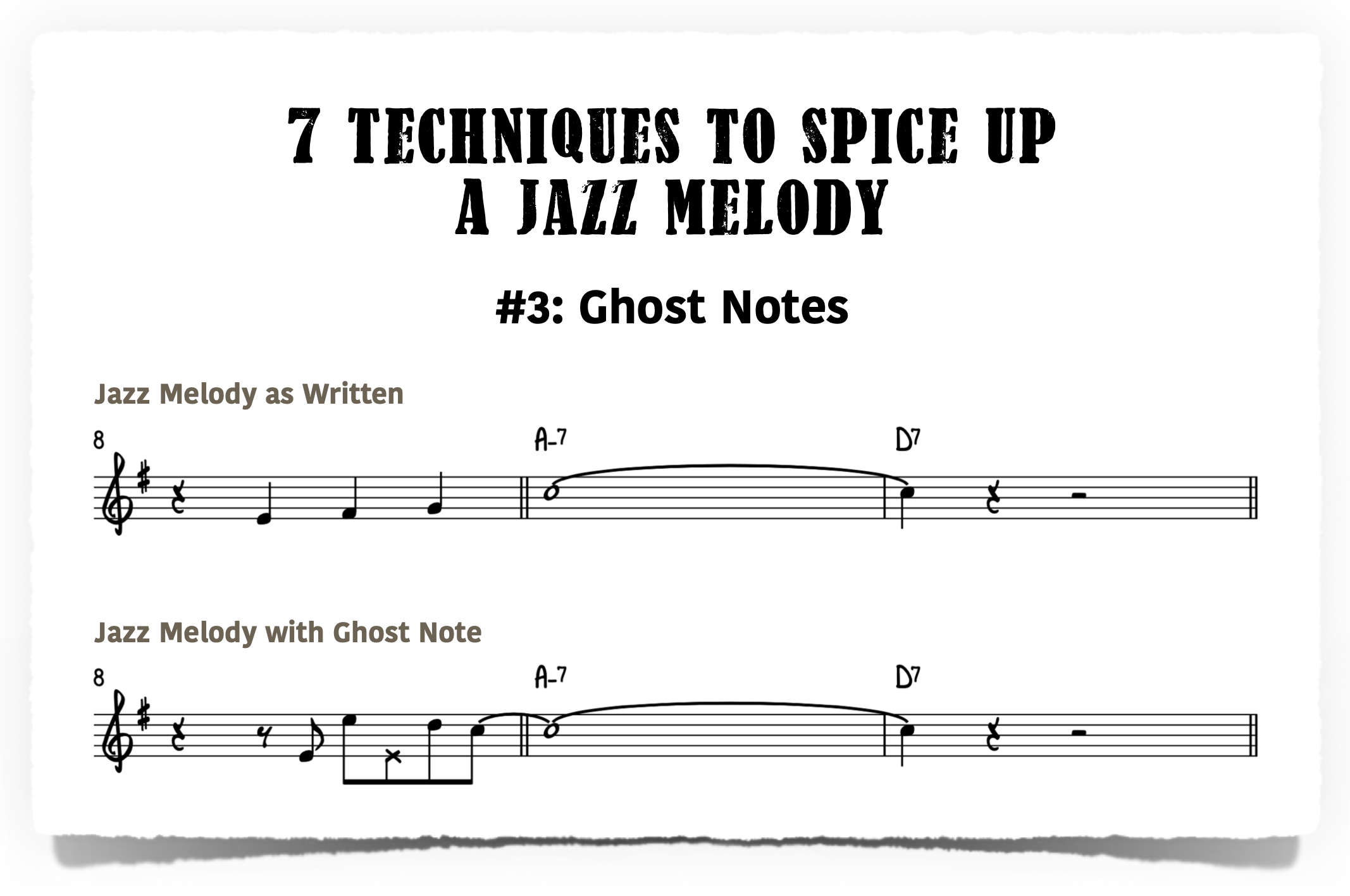 7 Techniques to Spice Up a Jazz Melody Piano With Jonny