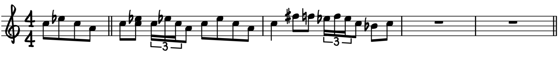Red Garland Blues Lick 1