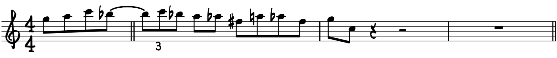 Red Garland Blues Lick 2